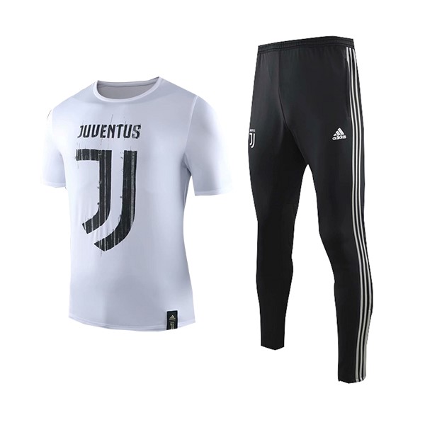 Entrenamiento Juventus Conjunto Completo 2019/20 Blanco Negro